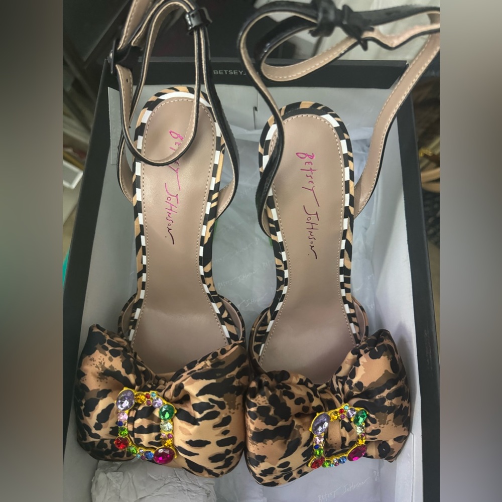 COPY - Betsey Johnson Pollie Leopard Multi